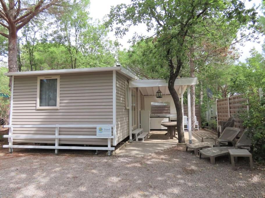 Mobile Home 6-Pers Camping Lei Suves-Cotes D'Azur-Including Airco Roquebrune-sur Argens Kültér fotó