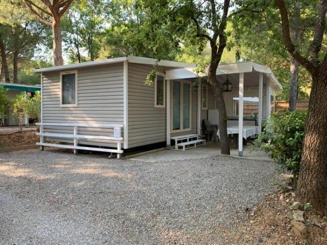 Mobile Home 6-Pers Camping Lei Suves-Cotes D'Azur-Including Airco Roquebrune-sur Argens Kültér fotó