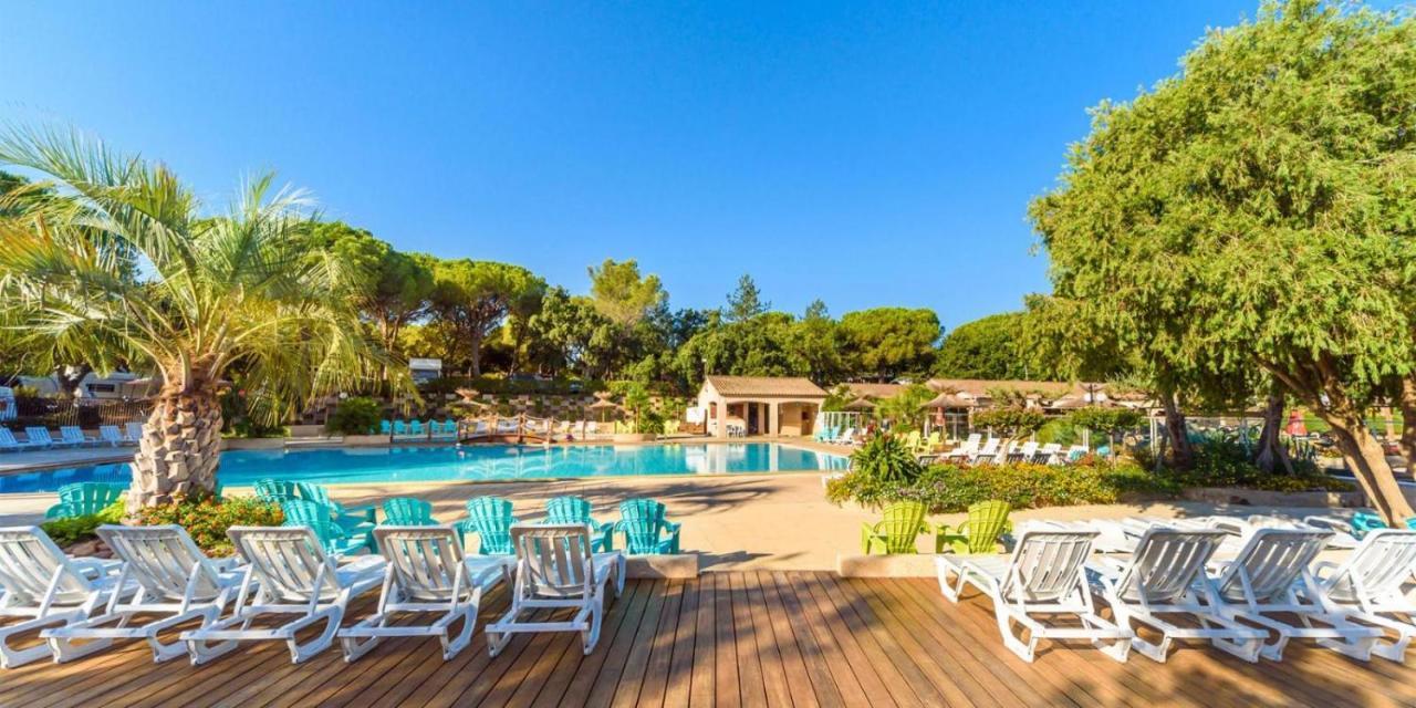 Mobile Home 6-Pers Camping Lei Suves-Cotes D'Azur-Including Airco Roquebrune-sur Argens Kültér fotó