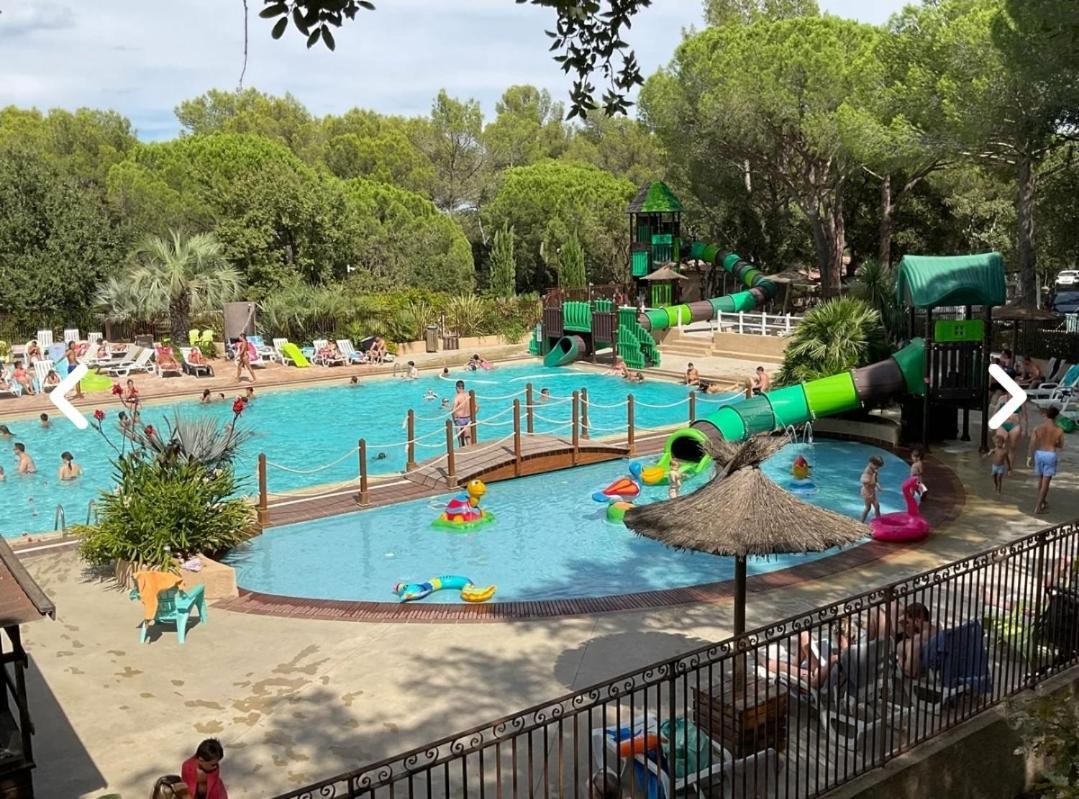 Mobile Home 6-Pers Camping Lei Suves-Cotes D'Azur-Including Airco Roquebrune-sur Argens Kültér fotó