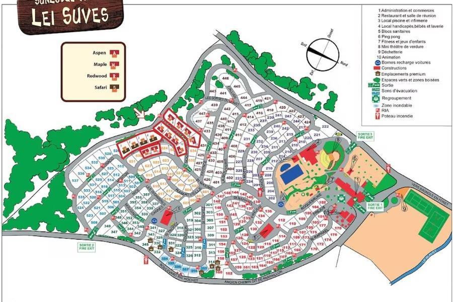 Mobile Home 6-Pers Camping Lei Suves-Cotes D'Azur-Including Airco Roquebrune-sur Argens Kültér fotó